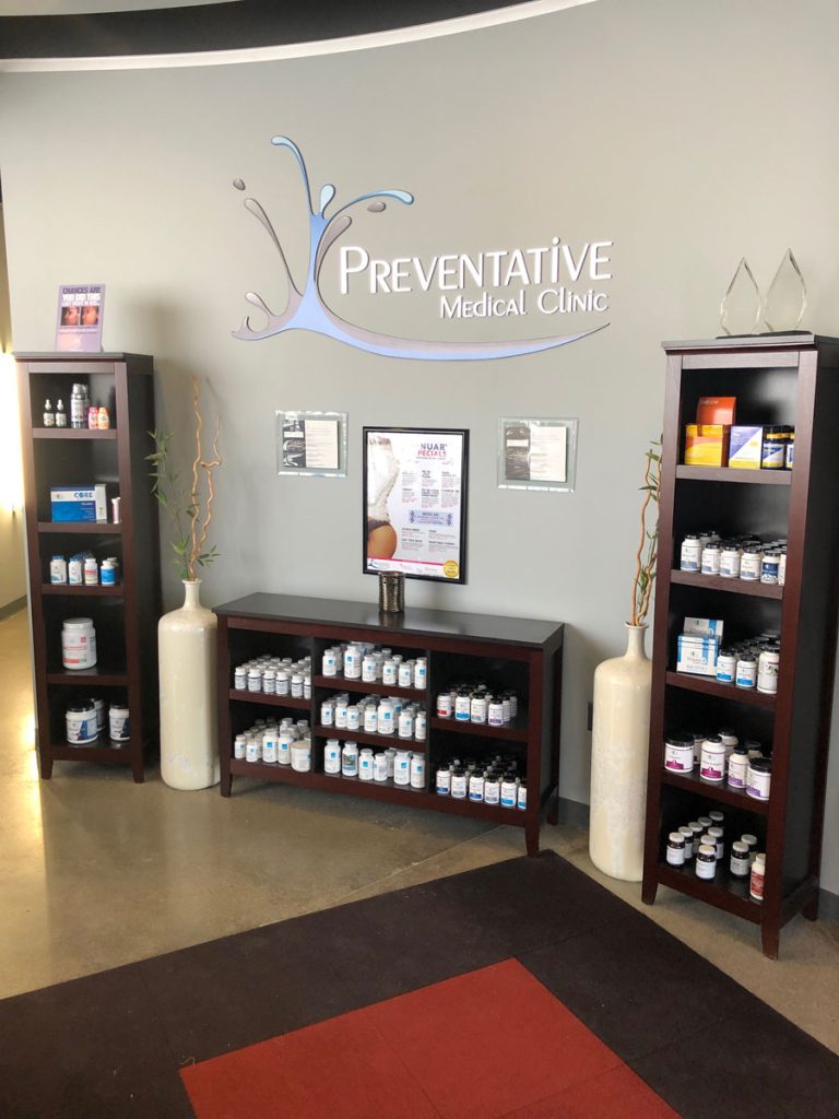 Interior entrance area at Preventative Medical Clinic