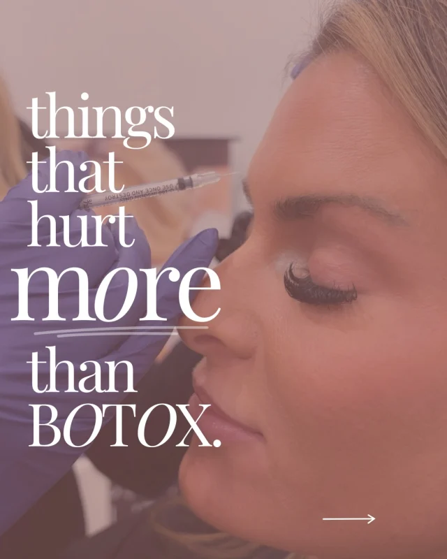 Unpopular opinion: Botox isn’t the painful part… the anticipation is. 😂

If you’ve ever had a paper cut, stubbed your toe, stepped on a LEGO, or accidentally liked someone’s photo from 2014… congratulations. You’ve already survived something worse than Botox. 😅

The truth? Most patients are surprised by how quick and comfortable Botox actually is.

✨ A few tiny pinches.
✨ About 10–15 minutes.
✨ Little to no downtime.
✨ Results you’ll love.

Whether you’re looking to smooth forehead lines, soften frown lines (11s), reduce crow’s feet, or prevent wrinkles before they deepen, Botox is one of the most popular non-surgical cosmetic treatments for natural-looking facial rejuvenation.

The hardest part is booking the appointment. 😉

📍Serving Omaha, Nebraska & the surrounding Midwest.

#BotoxCosmetic #BotoxTreatment #PreventativeBotox #WrinklePrevention #ForeheadLines FrownLines CrowsFeet Injectables MedicalSpa